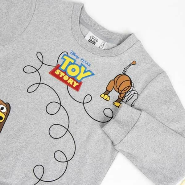 Lasten huputon collegepaita Toy Story Harmaa - 3 vuotta
