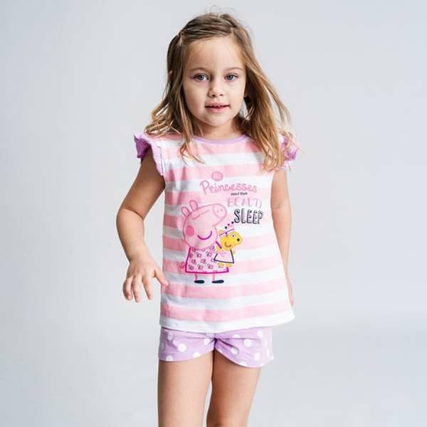 Pyjamat Lasten Peppa Pig Pinkki - 6 vuotta
