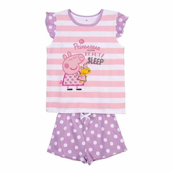 Pyjamat Lasten Peppa Pig Pinkki - 6 vuotta