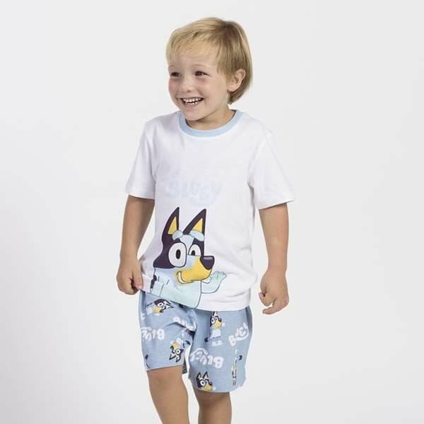Pyjamat Lasten Bluey Valkoinen (6 vuotta) - 6 vuotta