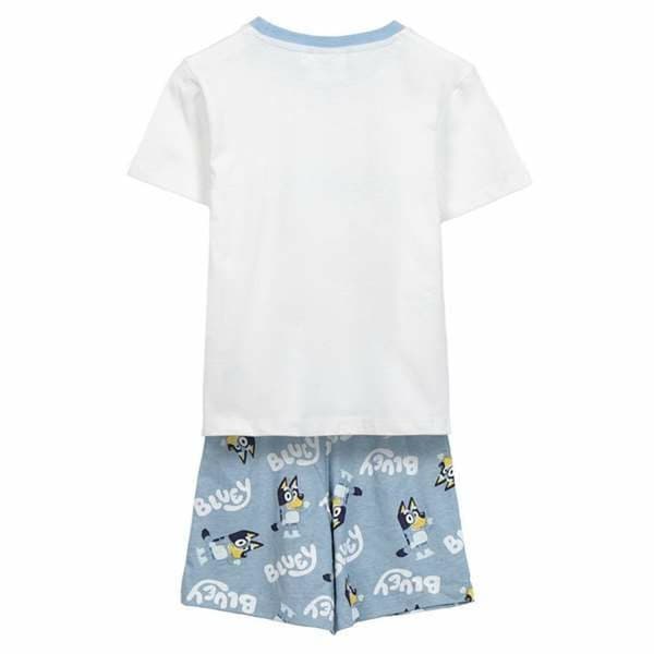 Pyjamat Lasten Bluey Valkoinen (6 vuotta) - 6 vuotta