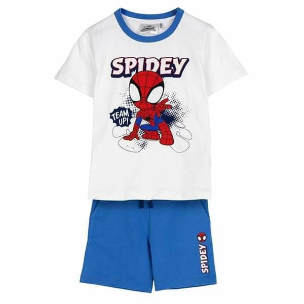 Vaatesetti Spider-Man Valkoinen - 4 vuotta