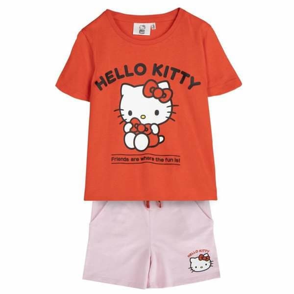 Vaatesetti Hello Kitty Punainen - 4 vuotta