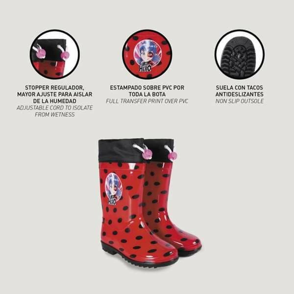 Vattenstövlar till barn Lady Bug 27