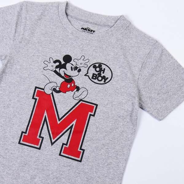 Barn T-shirt med kortärm Minnie Mouse Grå 5 år
