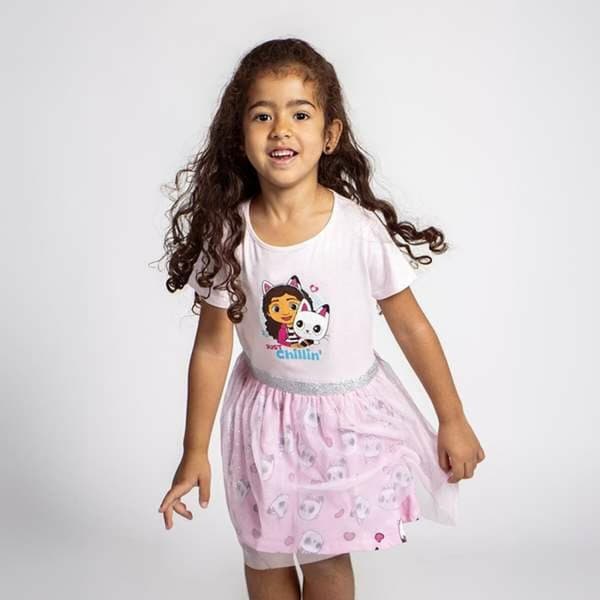 Kjole Gabby's Dollhouse Pink