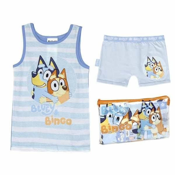 Nattøj Børns Bluey Lyseblå (4 år)