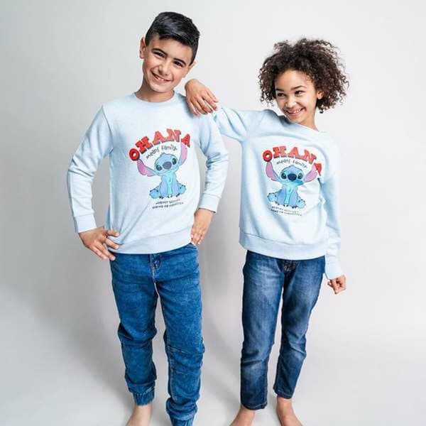 Sweatshirt uden hætte til piger Stitch
