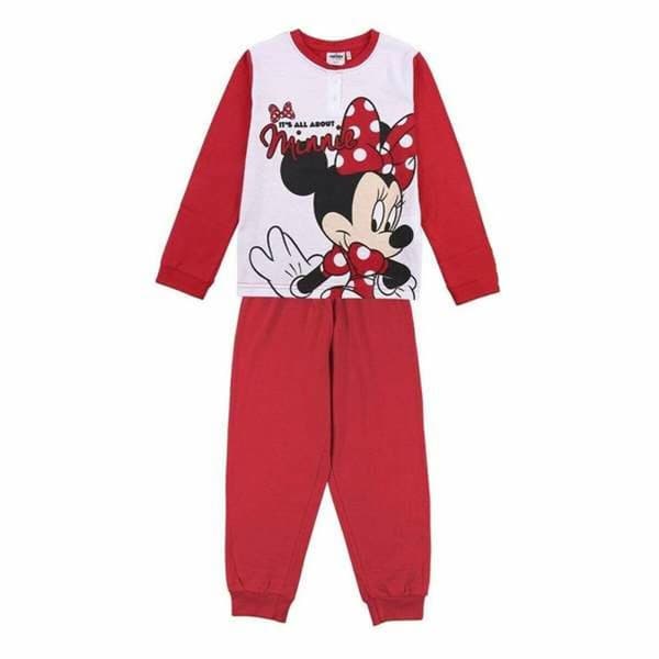 Pyjamas Barn Minnie Mouse Röd 6 år