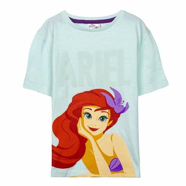 Barn T-shirt med kortärm Disney Princess Ljusgrön 3 år