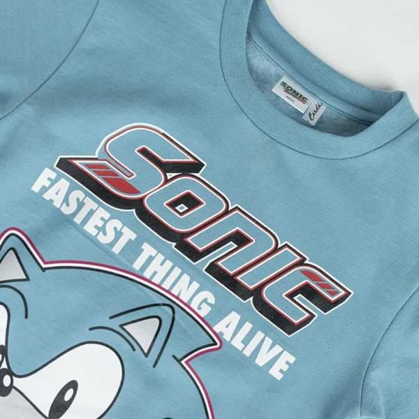 Træningsdragt til børn Sonic Mørk grøn