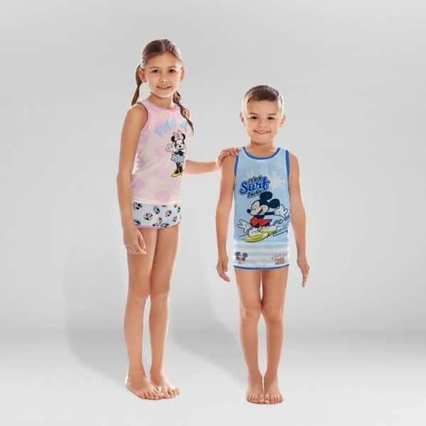 Pyjamat Lasten Mickey Mouse Sininen (4 vuotta)