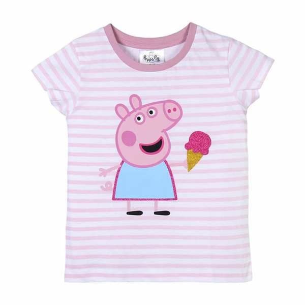 Lasten Lyhythihainen paita Peppa Pig Pinkki 6 vuotta