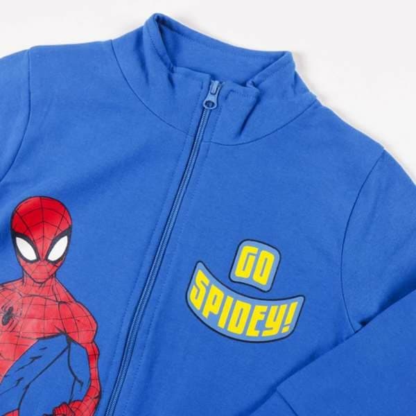 Træningsdragt til børn Spider-Man Blå 8 år