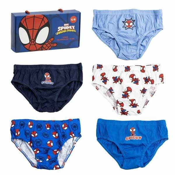 Pakke med boxershorts Spidey Multifarvet 4-5