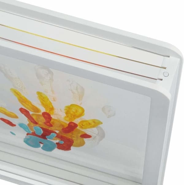 Baby Art Family Touch Handprints. Superposed Handprints