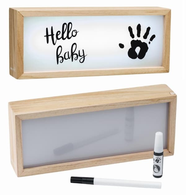 Baby Art Ljuslåda av trä - Imprint Ljuslåda