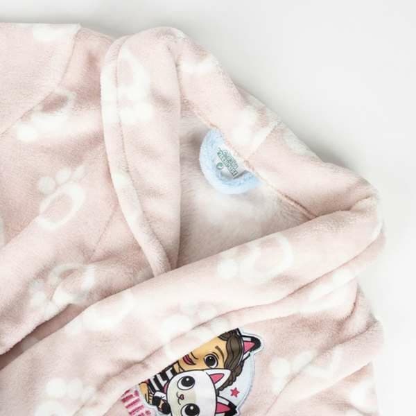 Morgenkåbe til Børn Gabby's Dollhouse Pink 6 år