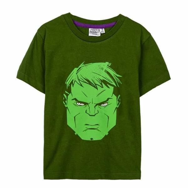Barn T-shirt med kortärm Hulk Beige 8 år