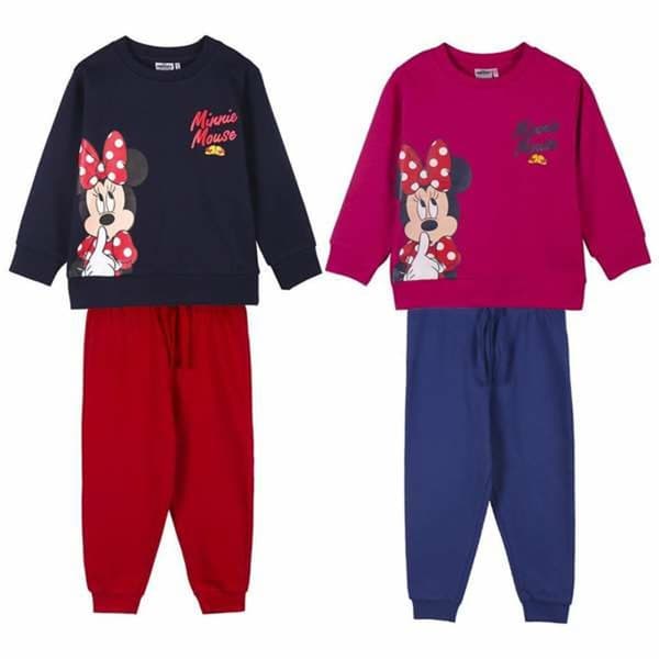 Træningsdragt til børn Minnie Mouse Mørkeblå 3 år