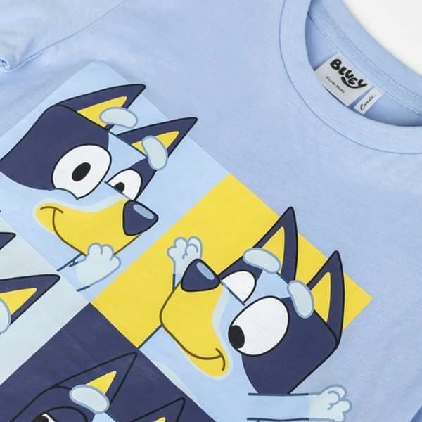 Lasten Lyhythihainen paita Bluey Vaaleansininen 3 vuotta