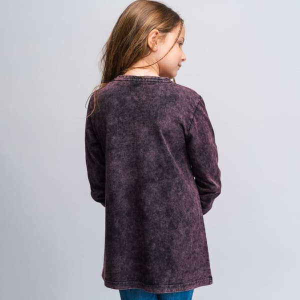 Langærmet T-shirt til Børn Harry Potter Mørkegrå 10 år
