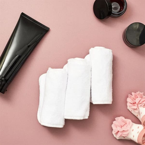 Paket med 3 tvättbara inserts för blöja "bebis" 35cm vit - Paris Prix