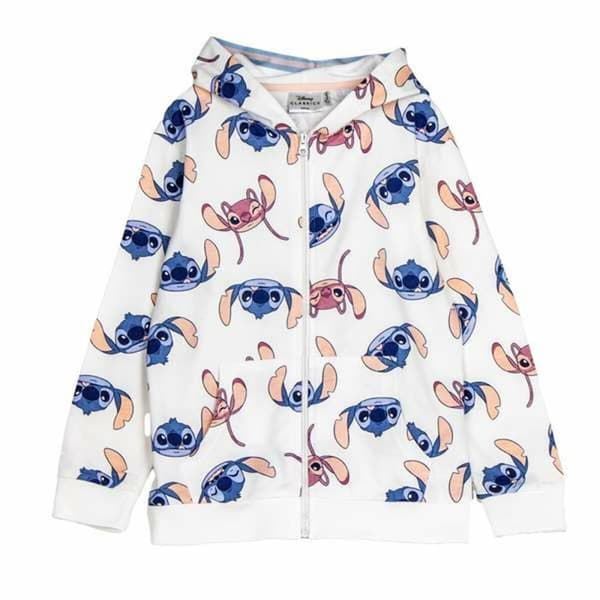 Luvtröja, Flickor Stitch Beige