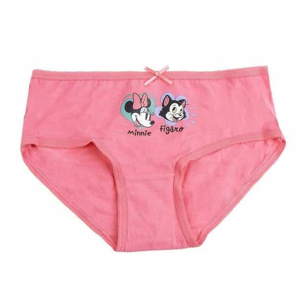 Pakke med jenterbukser Minnie Mouse Flerfarget