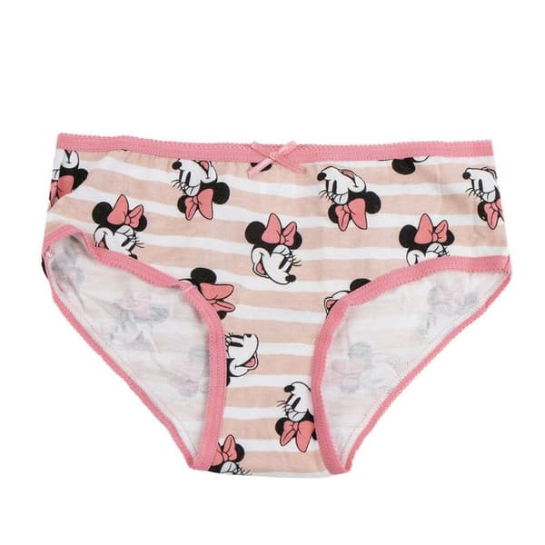 Pakke med jenterbukser Minnie Mouse Flerfarget