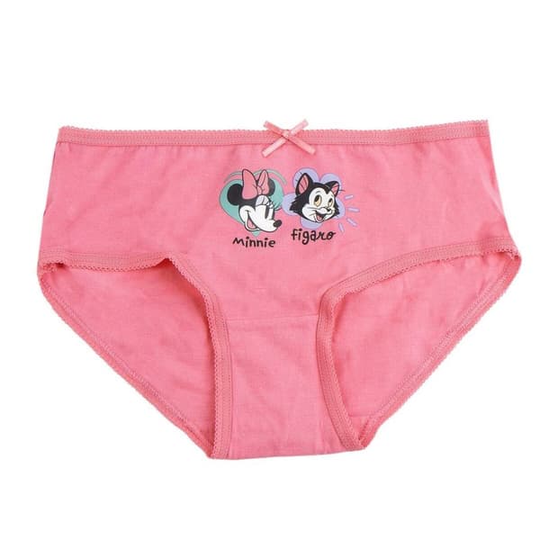 Pakke med jenterbukser Minnie Mouse Flerfarget