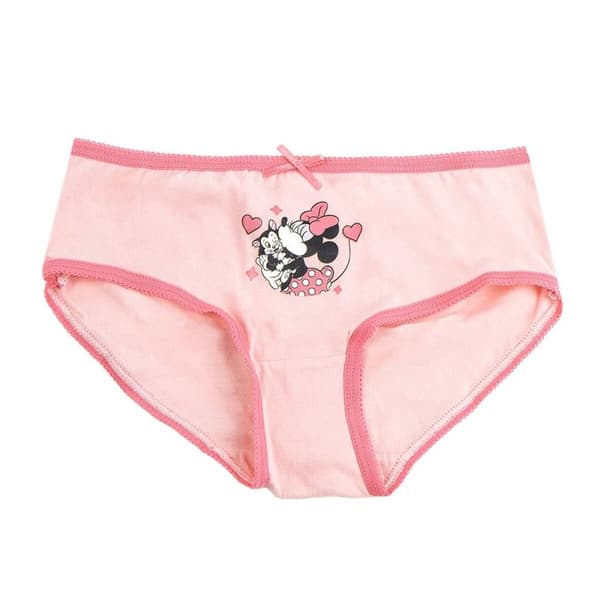 Pakke med jenterbukser Minnie Mouse Flerfarget