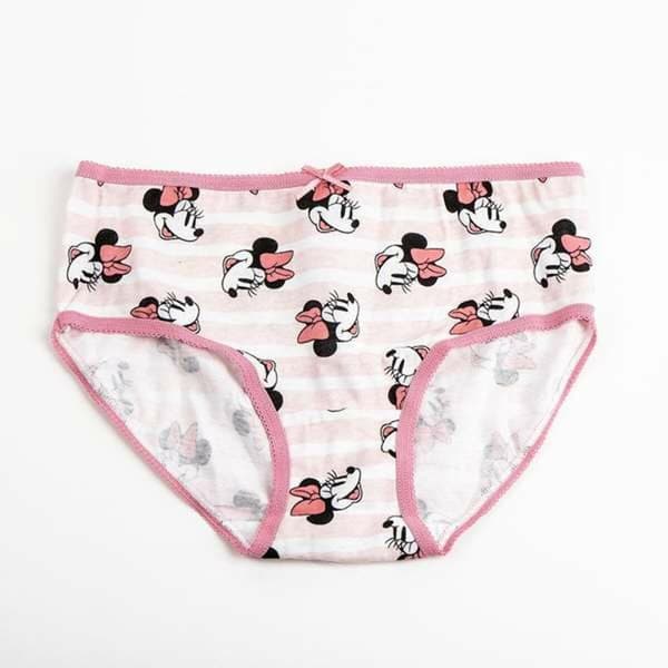 Pakke med jenterbukser Minnie Mouse Flerfarget