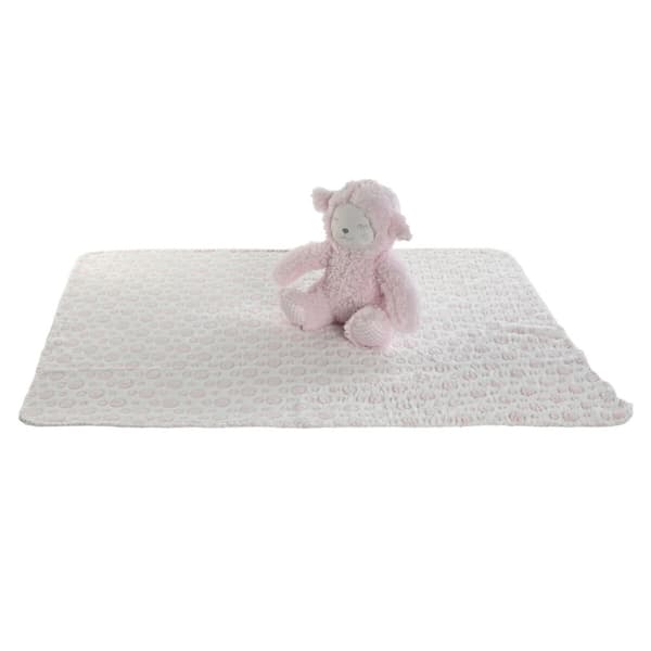 Baby-kit Home ESPRIT Blå Beige Rosa Polyester (3 antal)