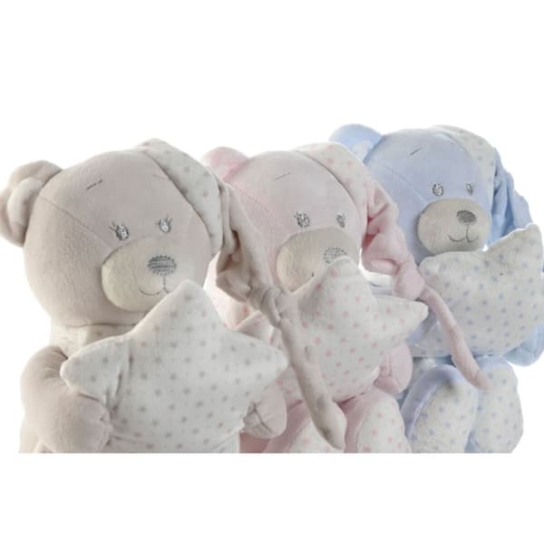 Gavesæt til baby Home ESPRIT Blå Beige Pink Polyester (3 enheder)