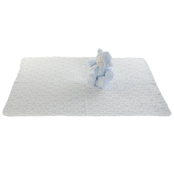 Gavesæt til baby Home ESPRIT Blå Beige Pink Polyester (3 enheder)