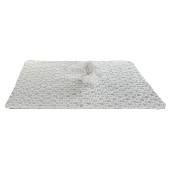 Gavesett til Babyer Home ESPRIT Blå Beige Rosa Polyester (3 enheter)