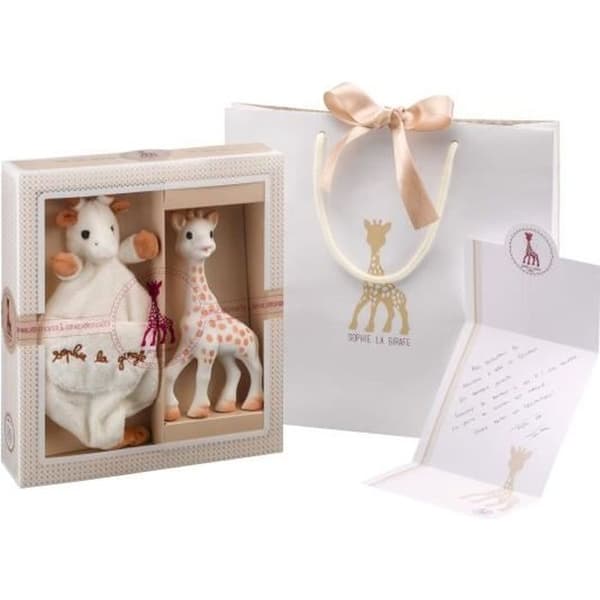 SOPHIE LA GIRAFE Box Födelseskapning Ömhet 1 Sofiestikerad