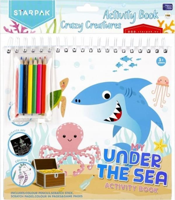 Coffret leksak Starpak - STK ZES118 - ZEST KREAT DO KOLOR/WYDRAP CRAZY CREATU STK12/24