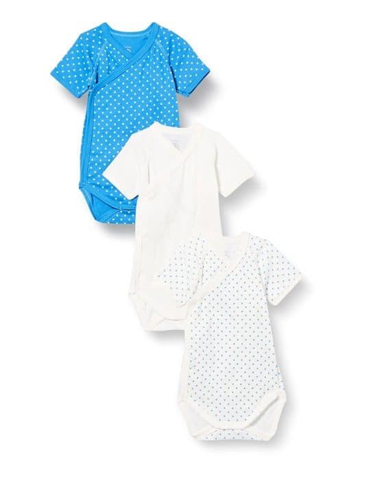 Textilkoffert Petit Bateau - A0414 - Body (3-pack) Bebis kille