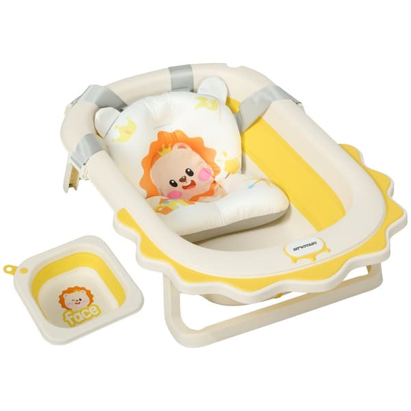 Baby Badkar Set, 80.5x55x20 cm, Gul