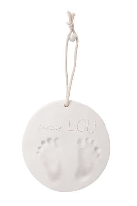 Baby Art Pure Print - Hand- och fotavtryckset för bebisar: Skapa en värdefull medaljong, födelse-, nyfödd- eller doppresent