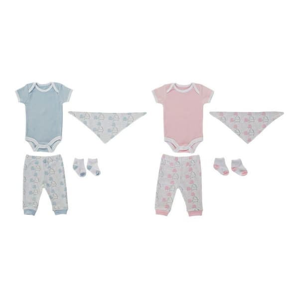 Baby-kit DKD Home Decor Bomull (2 pcs)