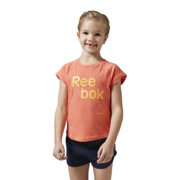 Träningskläder, Barn Reebok G ES SS Orange - 4 år
