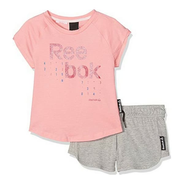 Träningsoverall, Barn Reebok G ES SS BK4374 Rosa - 5 år