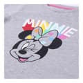 Miniatyrbild 5 av 8: Långärmad t-shirt, Barn Minnie Mouse Grå - 2 år