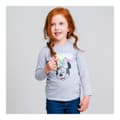 Miniatyrbild 2 av 8: Långärmad t-shirt, Barn Minnie Mouse Grå - 2 år