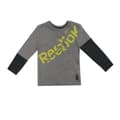 Miniatyrbild 1 av 2: T-shirt med lång ärm Reebok B LS TEE Mörkgrå - 3-4 år