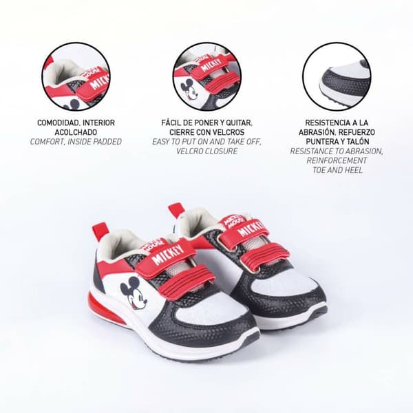 Sportskor med LED Mickey Mouse - 29