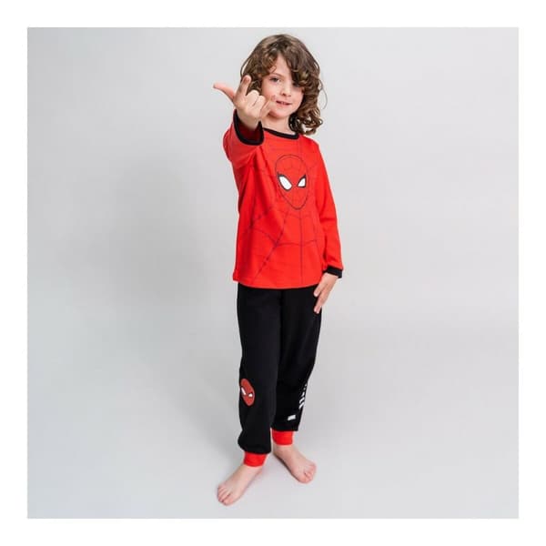 Pyjamas Barn Spider-Man Röd - 2 år